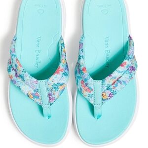 NWT Disney Vera Bradley VB Cloud Sandal Ariel Floral Ditsy Size 6